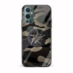 Captain America Camo  Glass Back Phone Case