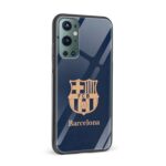 FCB Barcelona Logo  Glass Back Phone Case - Image 2