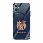 FCB Barcelona Logo  Glass Back Phone Case