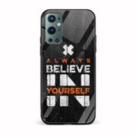 Always Believe In Yourself Glass Back Phone Case