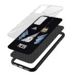Messi 10  Glass Back Phone Case - Image 3