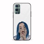 A Girl With Tears  Glass Back Phone Case