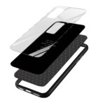 The Fact That you Aren't Where You Should Be Enough Motivation Glass Back Phone Case - Image 3