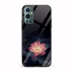 Pink Flower  Glass Back Phone Case