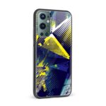 Blue Oil Painiting  Glass Back Phone Case - Image 2