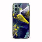Blue Oil Painiting  Glass Back Phone Case