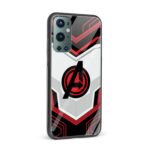 Avengers Logo  Glass Back Phone Case - Image 2