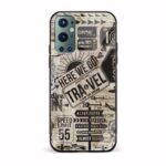 Travel  Glass Back Phone Case