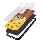 Chip and Dale Glass Back Phone Case - Image 3