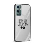 Never Stop Dreaming Glass Back Phone Case - Image 2