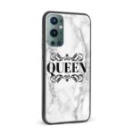 Queen Marble  Glass Back Phone Case - Image 2