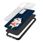 Shin Chan  Glass Back Phone Case - Image 3