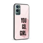 You Go Girl Glass Back Phone Case - Image 2