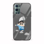 ShinChan  Glass Back Phone Case