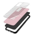 Love Pink  Glass Back Phone Case - Image 3