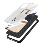 Abstract  Glass Back Phone Case - Image 3