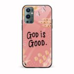God Is Good Glass Back Phone Case