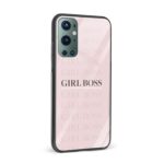 Girl Boss  Glass Back Phone Case - Image 2