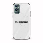 It's a Mindset Game Glass Back Phone Case