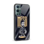 Messi  Glass Back Phone Case - Image 2