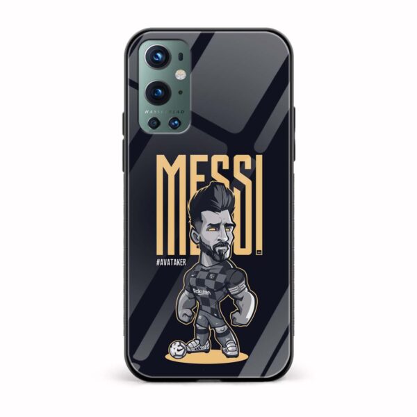 Messi  Glass Back Phone Case