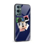 Mickey Face  Glass Back Phone Case - Image 2