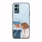 Fish Lover Glass Back Phone Case