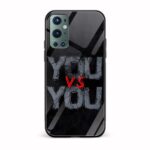 You VS You Glass Back Phone Case