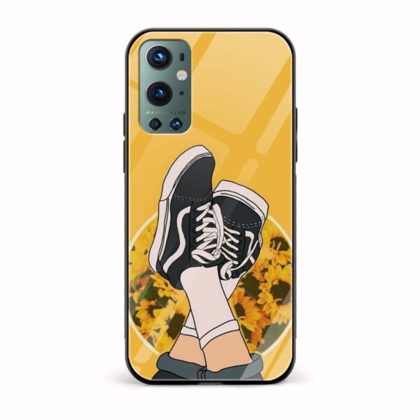 Girls Vans  Glass Back Phone Case