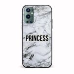 Princess on Marble  Glass Back Phone Case