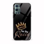 I'm the Queen Glass Back Phone Case