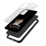 I'm the Queen Glass Back Phone Case - Image 3
