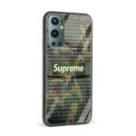 Supreme Camo  Glass Back Phone Case - Image 2