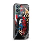 Captain America  Glass Back Phone Case - Image 2