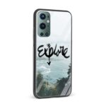 Explore the World  Glass Back Phone Case - Image 2