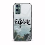 Explore the World  Glass Back Phone Case