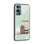 We Bare Bears Glass Back Phone Case - Image 2