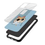 Cat Lover Glass Back Phone Case - Image 3