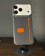 Premium Carbon Fiber Ultra Slim Magsafe Back Panel With Card Pocket - Image 5