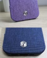 Premium Denim Fabric Phone Case With Magsafe Wireless Charging Support - Image 12