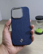 Premium Denim Fabric Phone Case With Magsafe Wireless Charging Support - Image 15