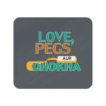 Love,Pegs Aur Dhokha  Printed Mouse Pad