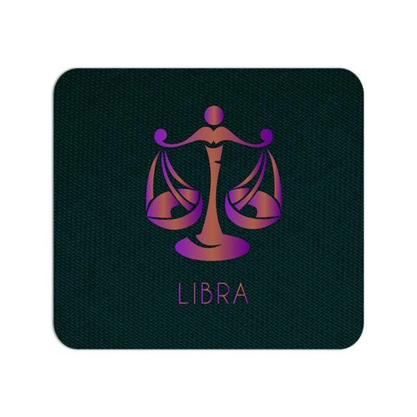 Zodiac Sign-LIBRA Printed Mouse Pad