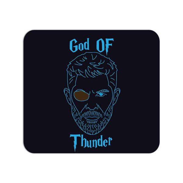 God Of Thunder Printed Mouse Pad
