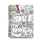Live Love Laugh Printed Notebook