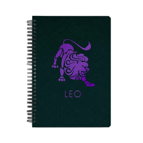 Zodiac Sign-LEO Printed Notebook