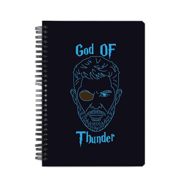 God Of Thunder Printed Notebook