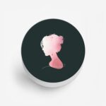 Feminine  Printed Phone Grip Holder & Stand - Image 2