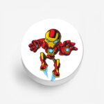 Ironman - Animated Print Printed Phone Grip Holder & Stand - Image 2
