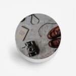 Map  Printed Phone Grip Holder & Stand - Image 2